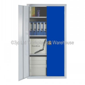 Steel Storage Cupboard Extra Deep